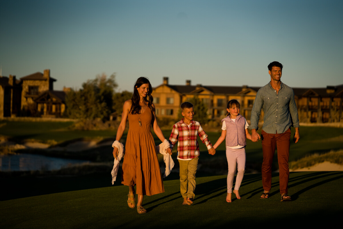 Sunset walk in Bend, Oregon